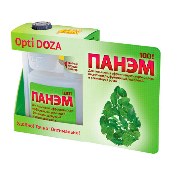 Панэм OPTIDOZA для повышения эффективности гербицидов, инсектицидов, фунгицидов, удобрений, 100 мл