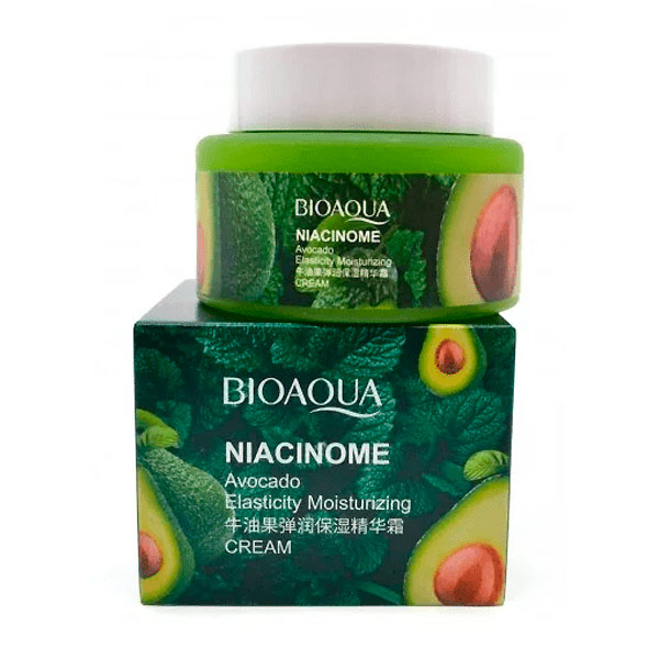 Крем для лица с экстрактом Авокадо Avocado Nacinome Elasticity Moisturizing Cream BioAqua, 50 мл