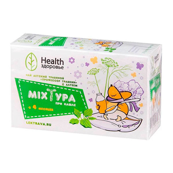 Чай травяной Детский Микстура при кашле, 20 ф/п х 1,5 г