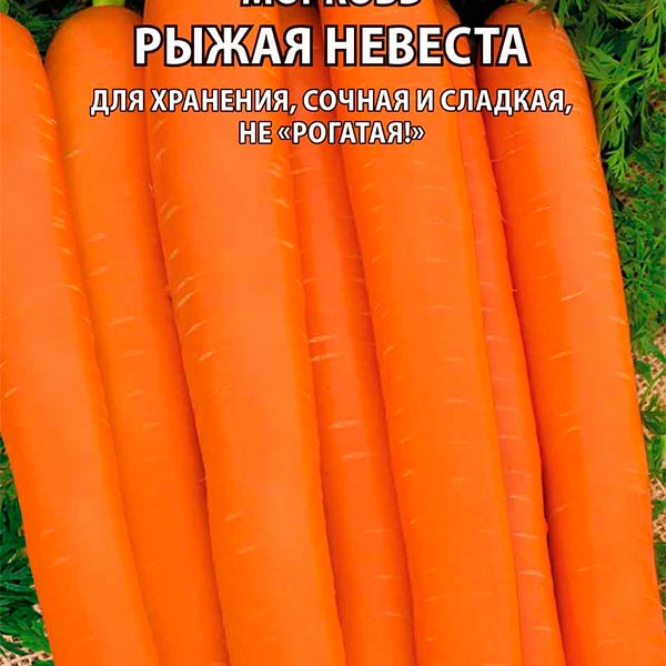 Морковь Рыжая невеста, 1 г Любовь да голуби