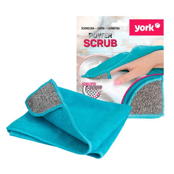 Салфетка из микрофибры Пауэр скраб York