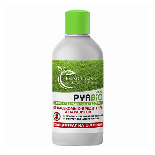 Средство от насекомых и паразитов PYRBIO (Пурбио) Natural концентрат, 50 мл