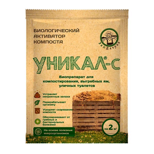 Биологический активатор компоста УНИКАЛ-С ®, 15 г