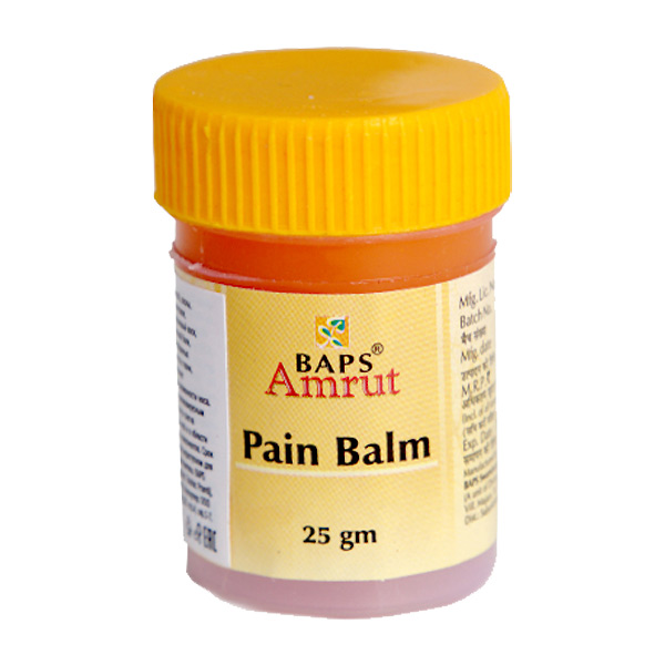 Бальзам обезболивающий Pain Balm BAPS AMRUT, 25 г