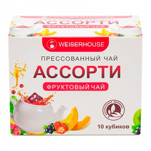 Чай фруктовый Чайное ассорти (кубики 5-7 г), 10 шт.