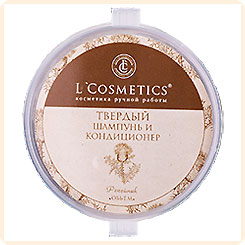 Твердый шампунь - кондиционер для волос 2 в 1 Репейник (Объем), 55 г