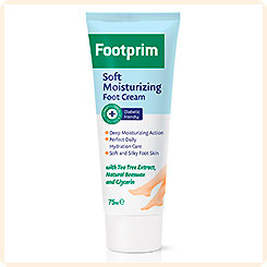 Крем для ног Увлажняющий Soft Moisturizing Foot Cream FOOTPRIM, 75 мл