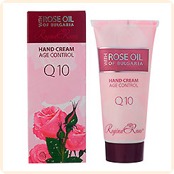 Крем для рук Q10 Rose Oil of Bulgaria REGINA FLORIS, 50 мл
