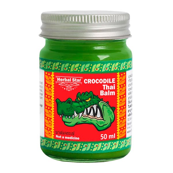 Бальзам Crocodile Thai Balm, 50 мл 