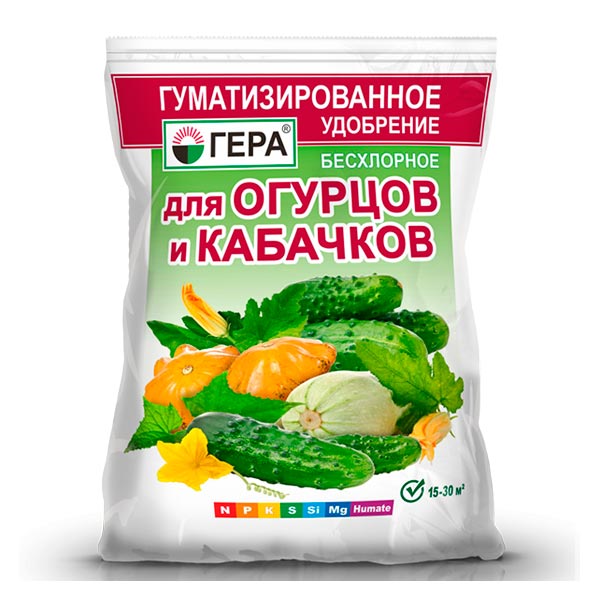 Удобрение для Огурцов и Кабачков гуматизированное, 0,5 кг