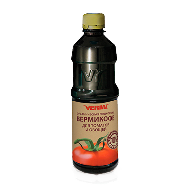 ВермиКофе ® Для томатов и овощей, 0,5 л