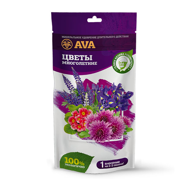 AVA (АВА) для Многолетних садовых цветов, 100 г (дой-пак)