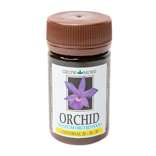 Подкормка для орхидей GROW MORE ORCHID BLOOM FORMULA 20-20-20, 25 г