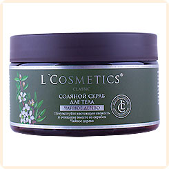 Скраб для тела соляной Чайное дерево, 310 г