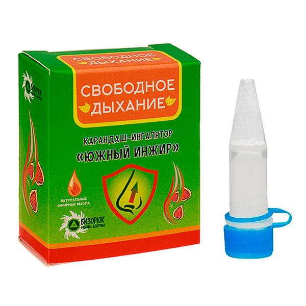 Карандаш-ингалятор Свободное Дыхание Южный инжир, 5 мл